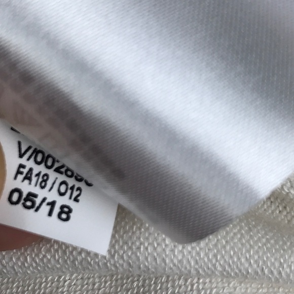 Old Navy Off White Soft Tunic Length Top L 10-12 - Picture 6 of 8